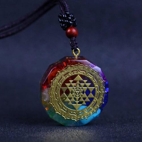 2021 NEW ARRIVE OM charm Pendant Wrap braid buddhist jewelry for women Energy necklace drop shipping