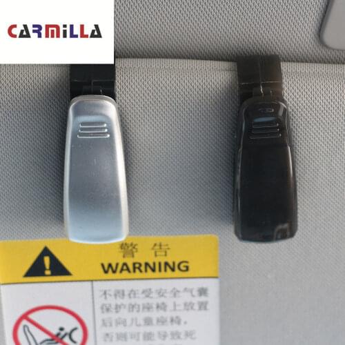 Car Glasses Clip Car Sun Visor Sunglasses Holder for Kia RIO K5 Sportage Sorento for Hyundai I20 I30 I35 IX20 IX35 Solaris Verna