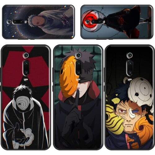 Obito Uchiha Shippuden Phone Case For Xiaomi Mi 11 Ultra 9 10 Lite A3 9T 10T Pro Cover For POCO X3 F3 F2 M3 Pro