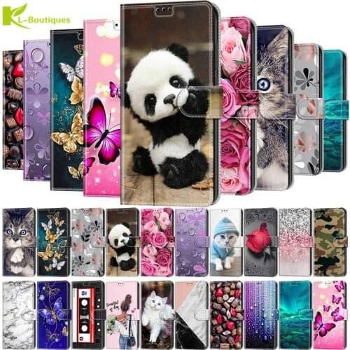 For Samsung Galaxy S21 Ultra 5G Cute Panda Leather Flip Case on sFor Coque Galaxy S21Ultra 5G G998B Phone Case Wallet Cover Etui