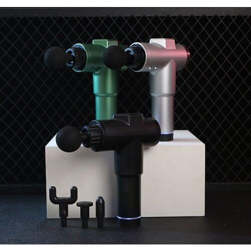 Electric Massage Gun Vibration Fascial Gun Back Body Fitness Equipment Relief Pain Relax Body Muscle Relaxation Massager