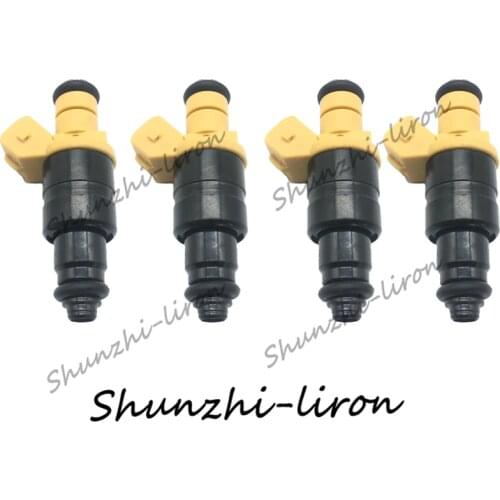 4PCS Fuel Injectors nozzle injection K37013250 for KIA Sephia 1,5 59 kW 96-99