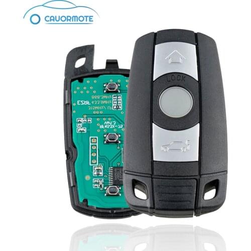 For BMW X5 E70 X6 E72 128i 328i 328xi 335xi 535i Flip Smart Remote Key 3 Buttons 7953 Chip 315MHZ Remote Control Locking Car Key
