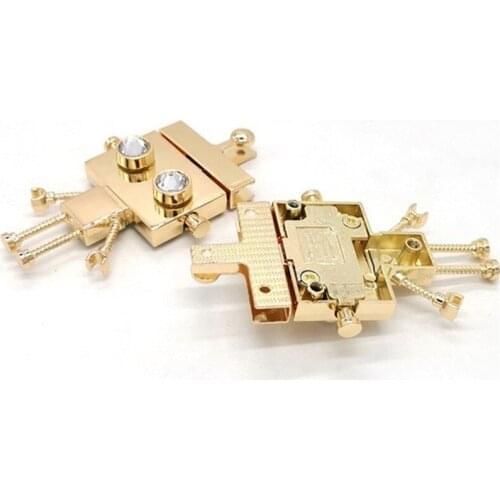 Metal Locks Buckle Twist Turn Handbag Bag For DIY Snaps Clasp Closure Accessories DIY Hardware Cute Decoration