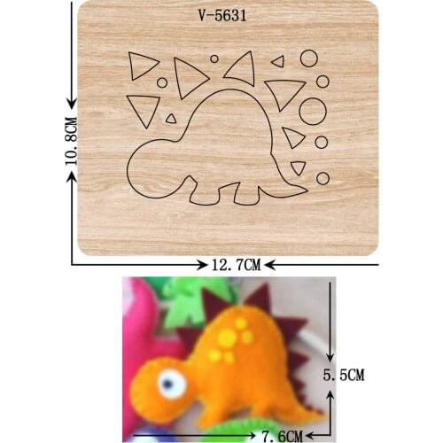 New dinosaur wooden dies cutting dies for scrapbooking Multiple sizes V-5631