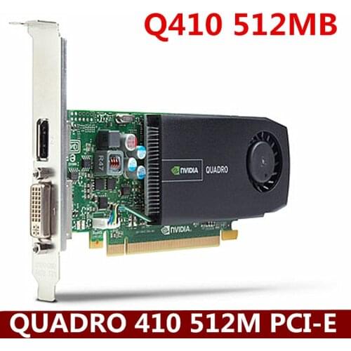 NVIDIA Quadro 410 Q410 PCI-E 16X Professional graphics card DP Port Drawing Design video card /Replace 1800 FX580