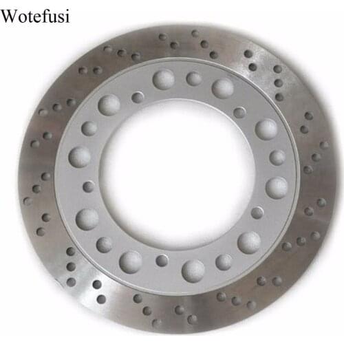 Wotefusi Front Brake Disc Rotor For Honda NV400 Steed 92-93 VT600 Shadow Custom 94-00 [MT78]