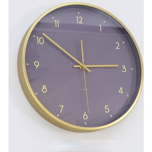 Modern Design Wall Clock Simple Classic Silent Living Room Wall Clock Fashion Europe Style Reloj De Pared Home DecorBG50CW