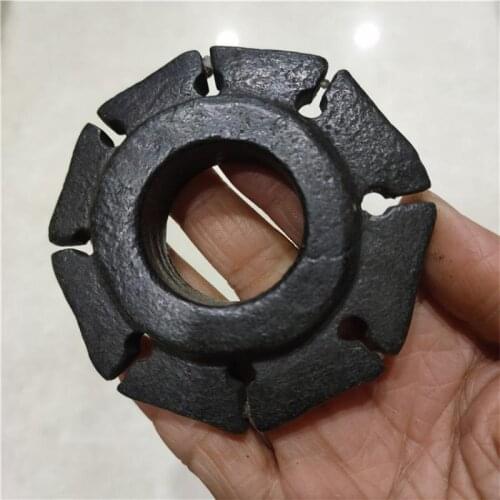 Tibet Hongshan Culture Natural Meteorite Stone Wall Disc Statue Mascot Collection Pendant Jewelry Decoration Home Gift Figurines