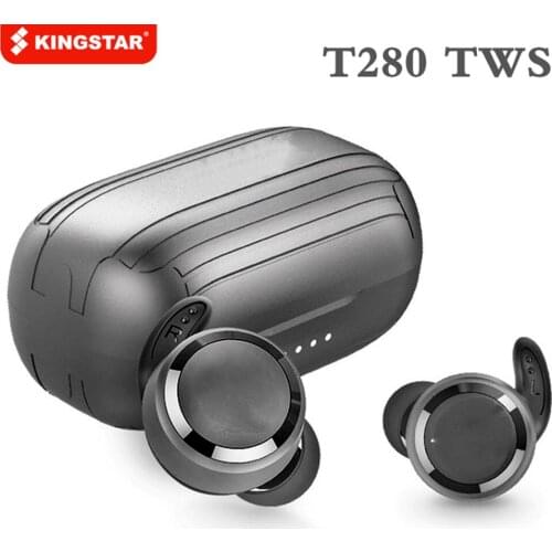KINGSTAR TWS True Wireless Bluetooth 5.0 Earphones Stereo Earbud Sport Running Music Waterproof Headset for XIAOMI HUAWEI iPhone