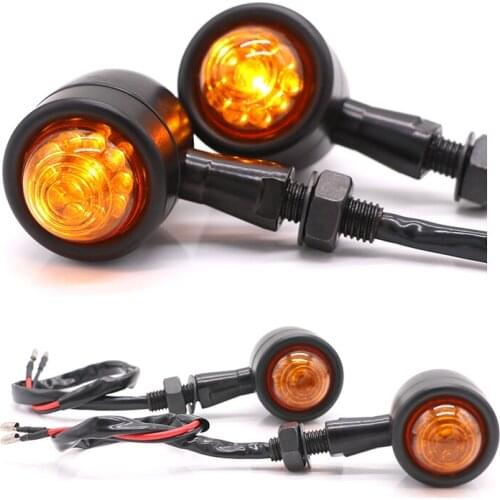 Universal DC 12V Motorcycle LED Turn Signal Light Cheap Motorbike 5W led Brake Lights Motorbike Scooter Moto Vintage Indicators