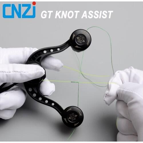 Fishing Knotter Assist Knotting GT FG FR KNOT ASSIST Machine Fishing Bobbin Winder Line Wire Device Connector Accessories