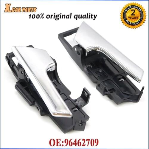 Car Inner Driver Passenger Side Interior Door Handle Kit Left and Right 96462709 96462710 For Chevrolet Aveo 07-11 Aveo5 09-11