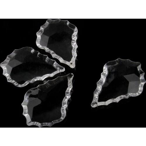 100pcs 38mm 100pcs 70mm 10pcs Acrylic Chandelier Maple Leaf Prism Lamp Parts For Home Wedding Strand Parts Decor