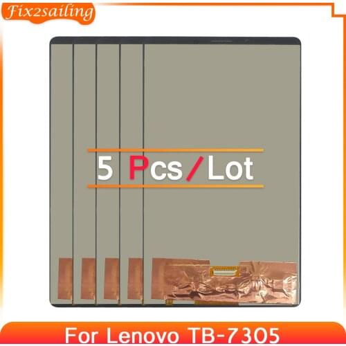 5Pcs For Lenovo Tab M7 TB-7305 TB-7305F TB-7305i TB-7305x 3G 4G WIFI LCD Display and Touch Screen Digitizer Assembly 100% Tested