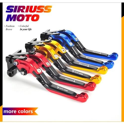Motorcycle Accessories Foldable Lever Motocross Brake Clutch Levers Case for Yamaha MT-09 SR FZ-09 2014-2015(Not for FJ-09)