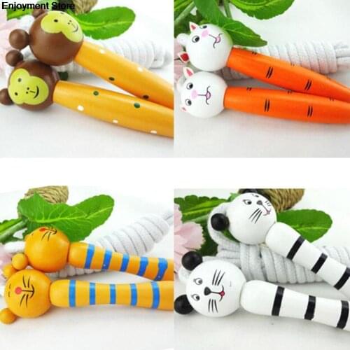 2.1M Cartoon Children Handled Jumping Cartoon Children Skipping Rope Skip Skipping Rope Cord Standard Fitness Outdoor Game