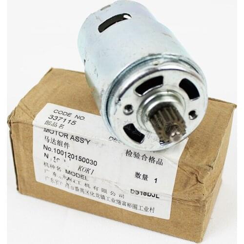 DC Motor 18V 337115 For Hitachi 371191 DS18DJL DS18DGL Cordless Drill screw driver spare Parts