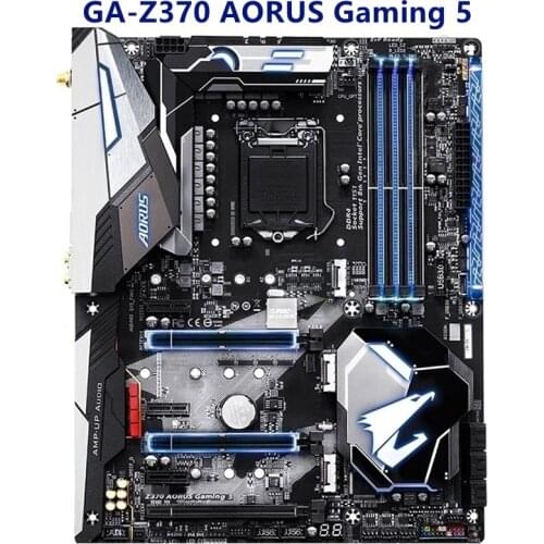 For Gigabyte GA Z370 AORUS Gaming 5 Motherboard LGA 1151 Z370 Used Desktop Mainboard
