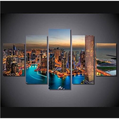 5pcs New York Night 5D DIY Diamond Painting Full Square Diamond Embroidery,Stitch Cross,Mosaic,stickers,mazayka,home decor,3d