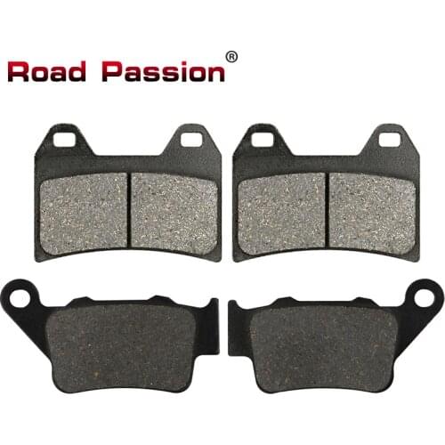 Road Passion Motorcycle part Front and Rear Brake Pads for BMW F800R F800 S F800ST Fairing / Touring G650 G 650 X moto 2007-2008