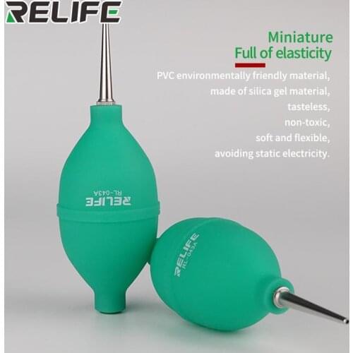 Relife Dust Cleaner Air Blower Ball Repair Dust Cleaning Pen for iPhone PCB PC Keyboard Dust Removing Camera Lens Cleaning 2in1