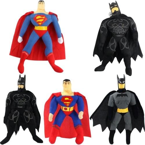 24cm-40cm Super Heroes Plush Doll Soft Stuffed Toys for Children Kids Birthday Gifts