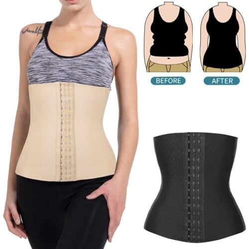 Tummy Reducing Girdles Women Slimming Sheath Waist Trainer Belly Shapers Weight Loss Shapewear Trimmer Belt Body Shaper Corset