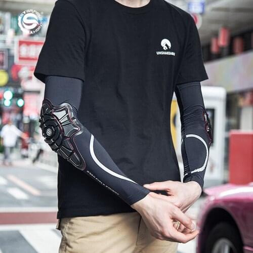 NEW Summer motorcycle riding protection sunscreen ice sleeve elbow protection arm protection breathable elastic silicone sleeve