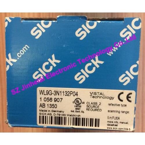 100%Authentic original WL9G-3N1132, WL9G-3N1132P04 SICK Photoelectric switch