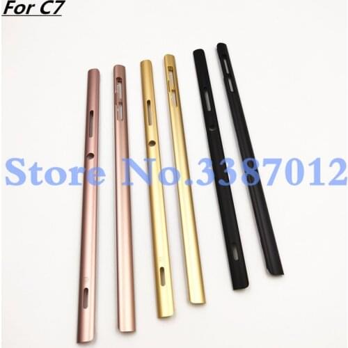 100% Original Metal Side Part Sidebar Of Middle Frame Chassis Bezel For Sony Xperia XA1 Ultra C7 G3221 G3212