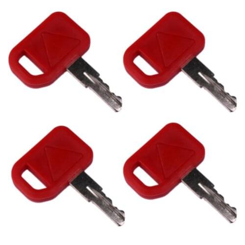 4Pcs Ignition Keys for John Deere Heavy Equipment & Tractors AT195302 AT145929