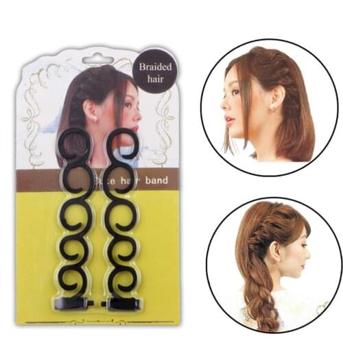 French Hair Braiding Tool Hair Twist Braider with Hook Edge Curler Styling DIY Accessories DIY Home