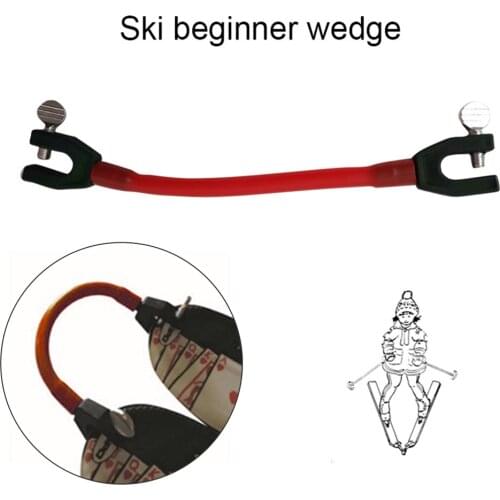 Ski Tip Connector Snowboard Connector Snowboard Clip Outdoor Sport Snowboard Holder, Ski Beginner Essential Ski Tip Connector