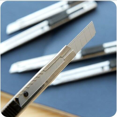 Small utility knife stainless steel paper knife metal knife handmade wallpaper wallpaper knife office stationery