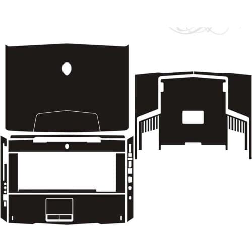 KH Laptop Sticker Skin Decals Cover Protector Guard for Dell M15x R2 (2012)