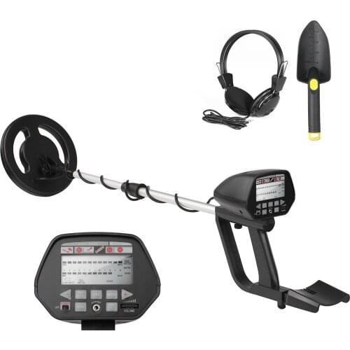 Underground Metal Detector High Precision Metal Finder Treasure Hunter Gold Digger Metal Detecting Tools with All Metal & Disc