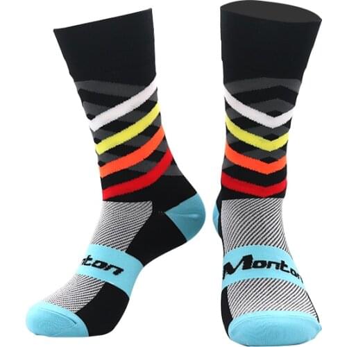 Sport Cycling Socks For Men And Women Breathable High Quality Footwear For Running, Hiking, Racing, Mountain Biking