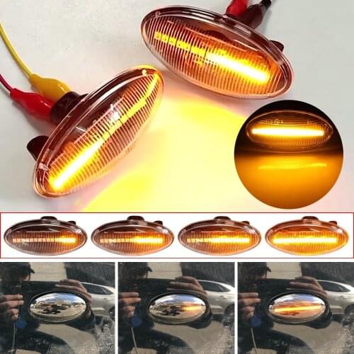 Side Marker Light LED Dynamic Turn Signal Lamp For Suzuki Grand Vitara Jimny Swift SX4 S-Cross APV Arena XL7 Alto Fiat Sedici