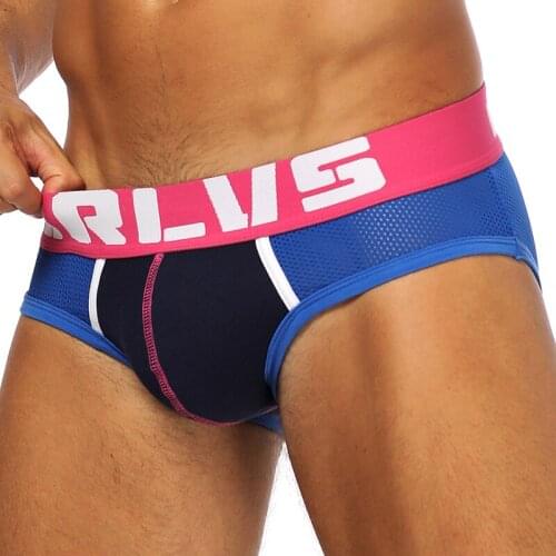 ORLVS Briefs Full Of Inner Power Underwear Not Easy To Roll The Edge Wide Crotch Breathable Nylon On The Back Suit Sport Shorts