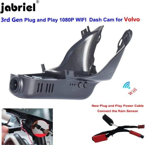 New Plug and Play HD 1080P Hidden Wifi Car DVR Dash Cam Video Recorder EDR dashcam for Volvo XC60 T5 T6 2015 2016 2017 2018