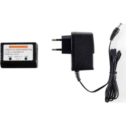 7.4v li-po Battery Charger + Adapter Set Parts For WL Toys V912 V913 V262 V353 V666 A949 A959 A969 L959 X8 X8C RC Helicopter
