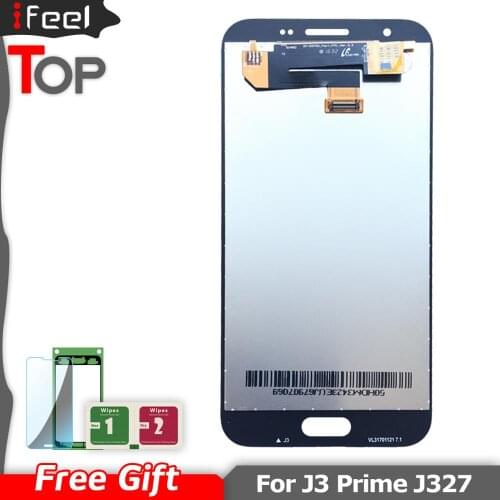 For SAMSUNG GALAXY J327 J3 Prime 2017 Emerge 2017 2nd j327W J327V J327T J327P LCD Display Touch Screen Assembly Replacement
