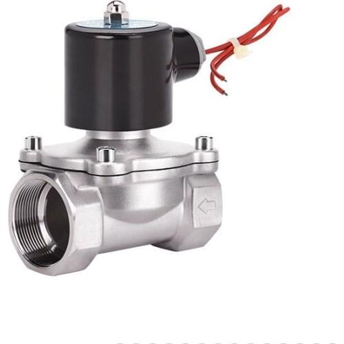 1" Stainless Steel Water Solenoid Valve Normally Closed 12 Volt Solenoid Valve