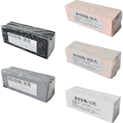 500g Professional Soft Clay High Quality Oven bake polymer clay DIY handmade prototype material sculpture soil Ceramic Doll Clay