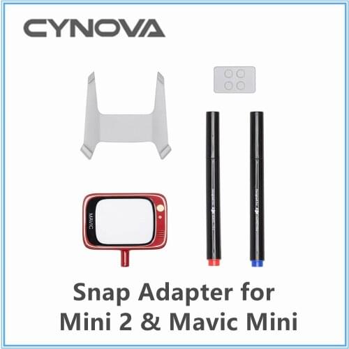 CYNOVA DJI Mavic Mini Snap Adapter Accessories for Mavic Mini 2 Expand Creative Options Express Yourself and Enjoy More Fun