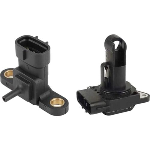 1 Pcs Intake Absolute Pressure Sensor & 1 Pcs MAF Mass Air Flow Meter Sensor