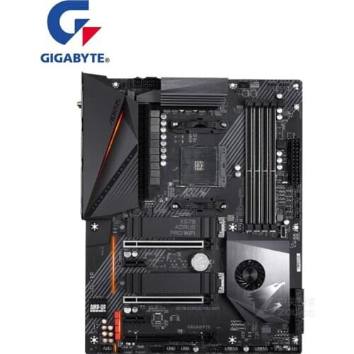 For Gigabyte GA X570 AORUS PRO WIFI Motherboard AM4 DDR4 X570 Used Desktop Mainboard M.2 NVme PCI-E X16 4.0