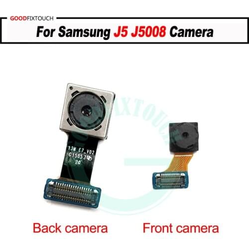 For Samsung J5 J5008 Camera Back Rear Camera with front small camera Module Replacement For Samsung J5008 camera