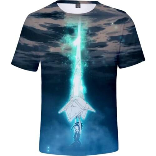 Shaman King YOU ASAKURA 3D Print Summer Preppy Style Men/Women Street Clothes T-shirt Youthful Novelty Japan Harajuku Style Coat